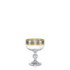 CLAUDIA 200ml - pohár, miska na sekt exlusive dekor 43249