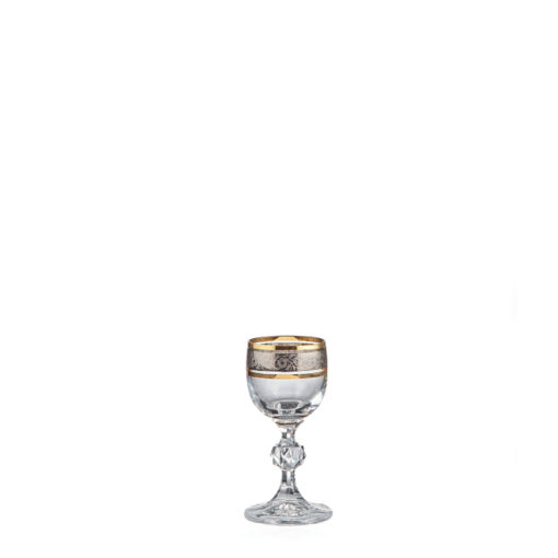 CLAUDIA 50ml - pohár na likér exclusive, dekor 43249